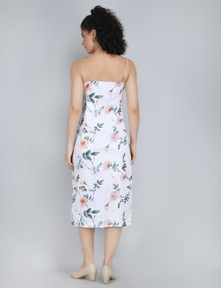 Blossom Elegance Midi Dress