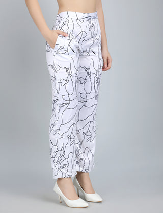 Contemporary Line Art Halter Co-Ord Set