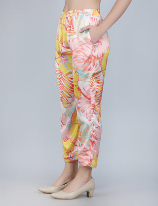 Tropical Paradise Satin Co-Ord Set