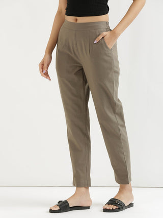 Grey Cotton Pant