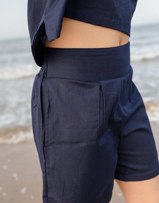 Royal Blue Co-ord Set Shorts & Top